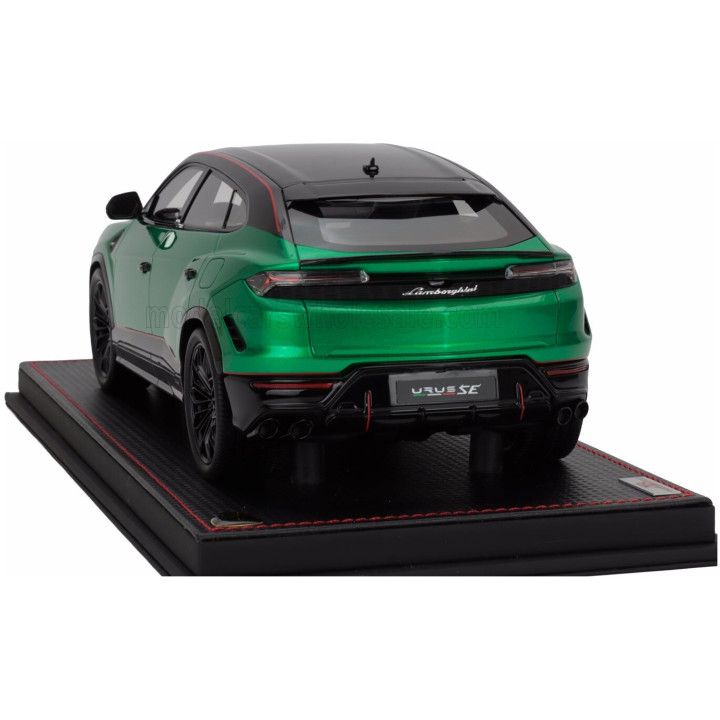 MR MODELS LAMBORGHINI URUS SE TETTONERO CAPSULE 2026 - CON VETRINA - WITH SHOWCASE - VERDE MERCURIUS - GREEN 1/18
