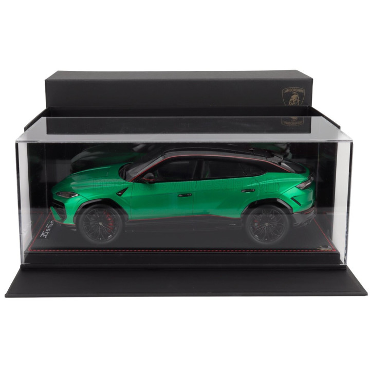 MR MODELS LAMBORGHINI URUS SE TETTONERO CAPSULE 2026 - CON VETRINA - WITH SHOWCASE - VERDE MERCURIUS - GREEN 1/18
