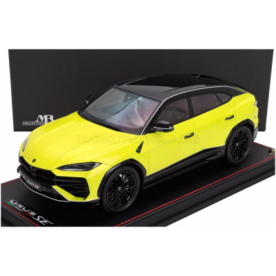 MR MODELS LAMBORGHINI URUS SE TETTONERO CAPSULE 2026 - CON VETRINA - WITH SHOWCASE - GIALLO TENERIFE - YELLOW 1/18