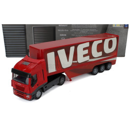 NEWRAY IVECO FIAT STRALIS 540 TRUCK CASSONATO 2009 - RED 1/32