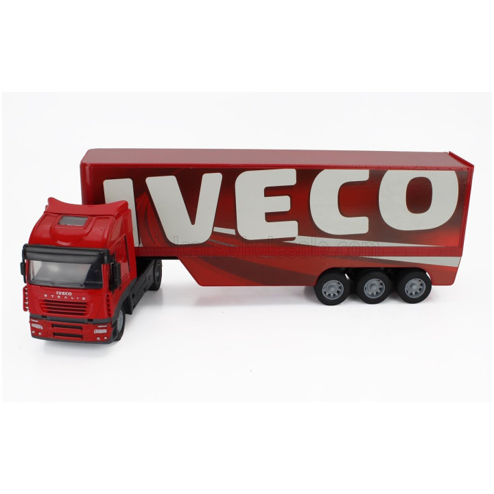 NEWRAY IVECO FIAT STRALIS 540 TRUCK CASSONATO 2009 - RED 1/32