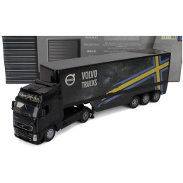 NEWRAY VOLVO FH16 TRUCK CASSONATO 2018 - BLACK 1/32