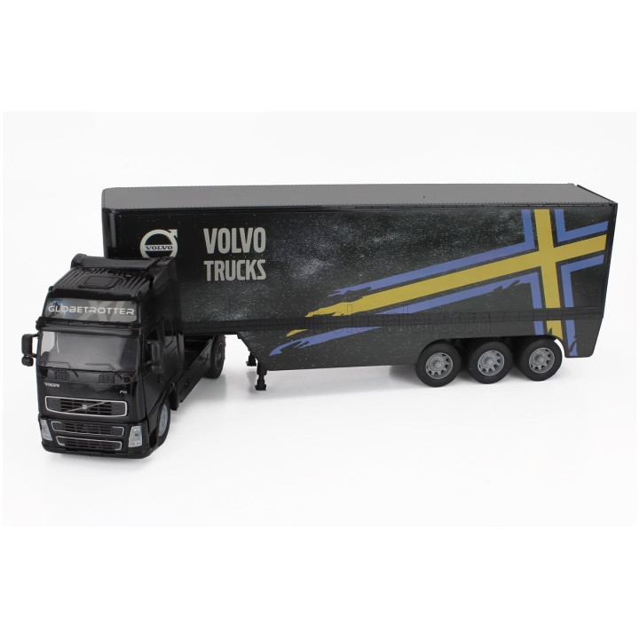 NEWRAY VOLVO FH16 TRUCK CASSONATO 2018 - BLACK 1/32