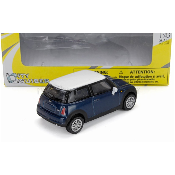 NEWRAY MINI COOPER 2000 - BLUE 1/43