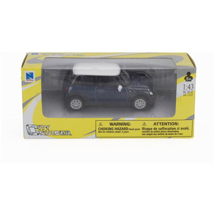 NEWRAY MINI COOPER 2000 - BLUE 1/43