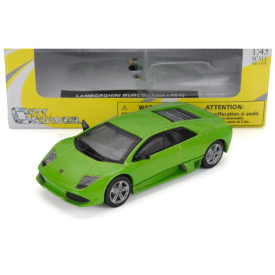 NEWRAY LAMBORGHINI MURCIELAGO 2001 - GREEN MET 1/43