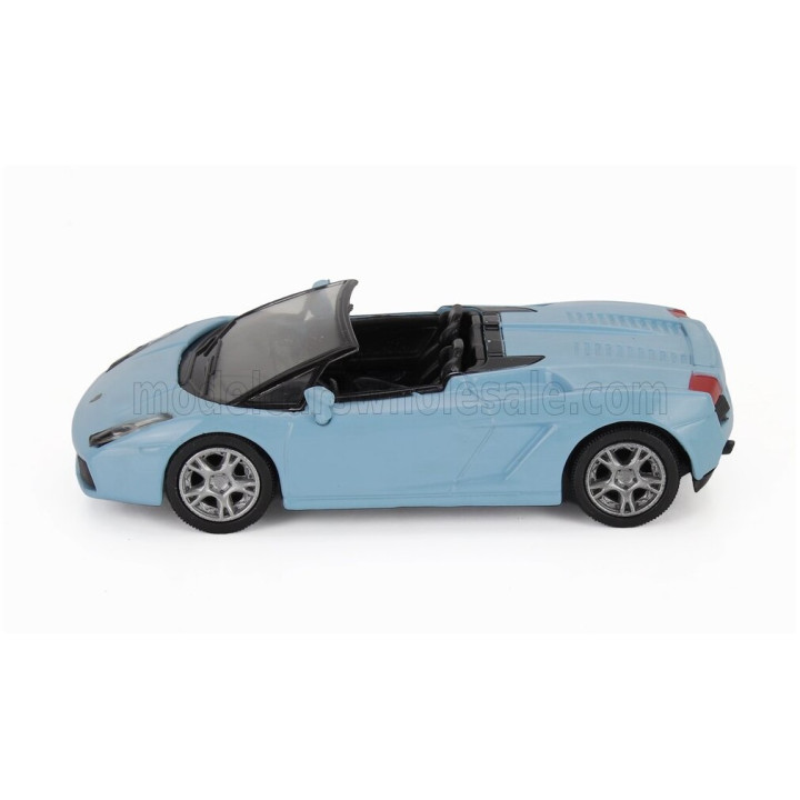 NEWRAY LAMBORGHINI GALLARDO SPIDER 2004 - LIGHT BLUE 1/43