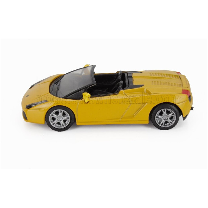 NEWRAY LAMBORGHINI GALLARDO SPIDER 2004 - YELLOW 1/43