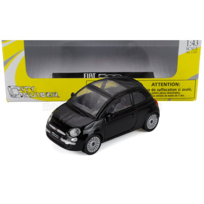 NEWRAY FIAT NUOVA 500 2007 - BLACK 1/43