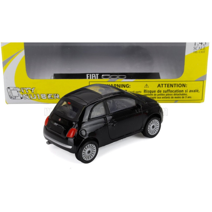 NEWRAY FIAT NUOVA 500 2007 - BLACK 1/43