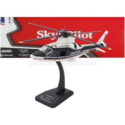 NEWRAY AGUSTA WESTLAND A109 POWER HELICOPTER CARABINIERI - POLICE - BLUE WHITE 1/43