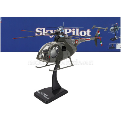 NEWRAY HUGHES NH500 BREDA NARDI HELICOPTER MILITARY - ESERCITO ITALIANO - MILITARY CAMOUFLAGE 1/32