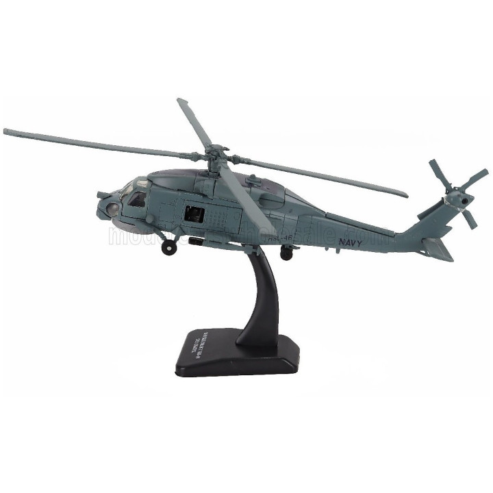 NEWRAY SIKORSKY SH-60 SEA HAWK HELICOPTER MILITARY - MILITARY GREY 1/60