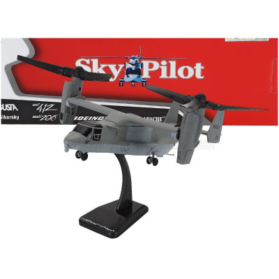 NEWRAY BOEING BELL V-22 OSPREY CONVERTIPLANO - HELICOPTER MILITARY - MILITARY GREY 1/72