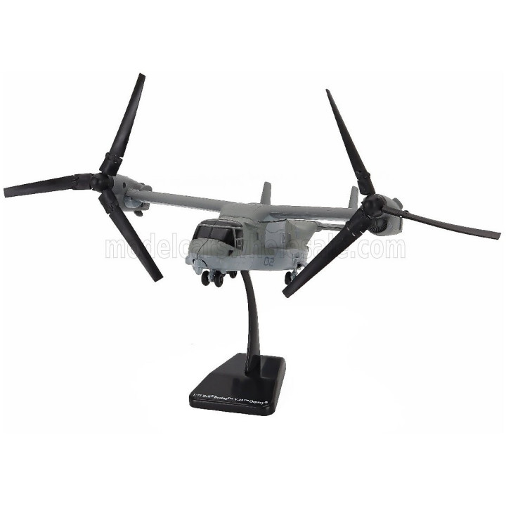 NEWRAY BOEING BELL V-22 OSPREY CONVERTIPLANO - HELICOPTER MILITARY - MILITARY GREY 1/72