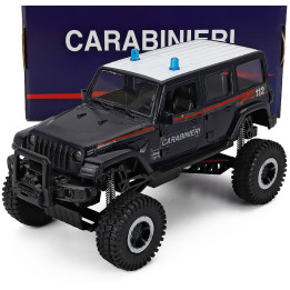 NEWRAY JEEP SAHARA OFF-ROAD CARABINIERI - POLICE 2019 - BLUE 1/18