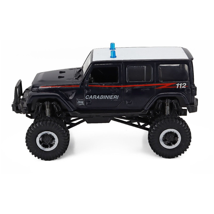 NEWRAY JEEP SAHARA OFF-ROAD CARABINIERI - POLICE 2019 - BLUE 1/18
