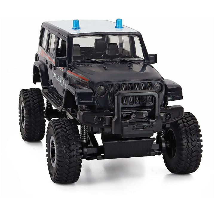 NEWRAY JEEP SAHARA OFF-ROAD CARABINIERI - POLICE 2019 - BLUE 1/18