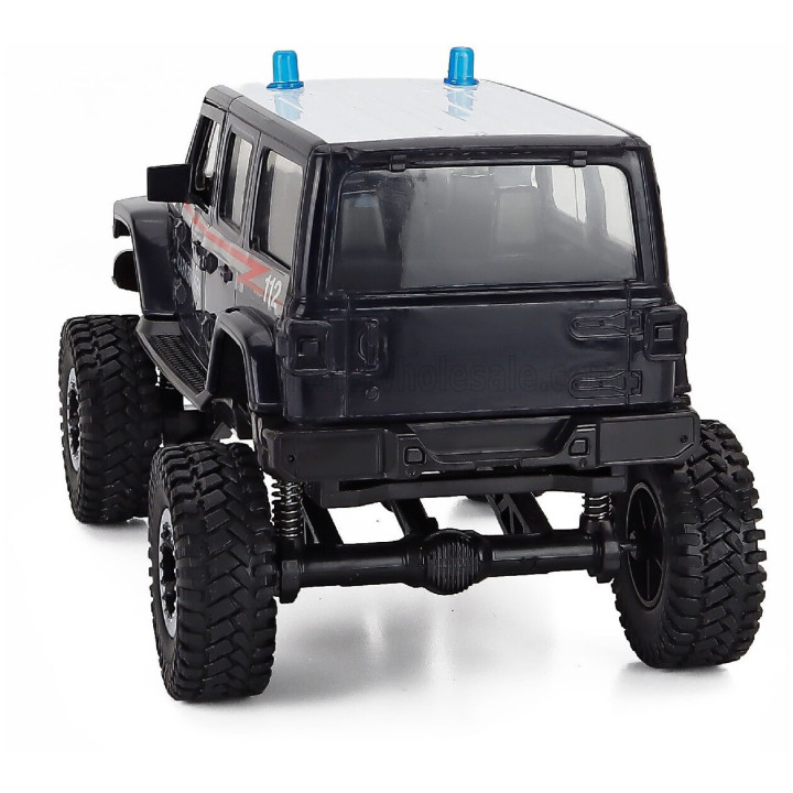 NEWRAY JEEP SAHARA OFF-ROAD CARABINIERI - POLICE 2019 - BLUE 1/18
