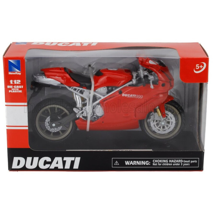 NEWRAY DUCATI 999 TESTASTRETTA 2003 - RED 1/12