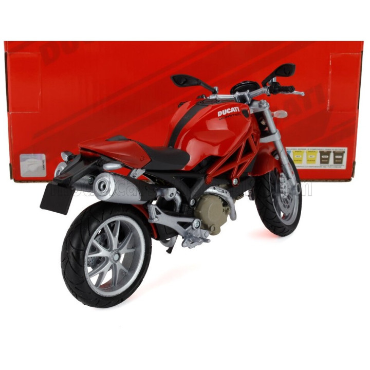 NEWRAY DUCATI MONSTER 1100 2010 - RED 1/12