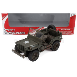 NEWRAY JEEP WILLYS 1949 - MILITARY GREEN 1/32