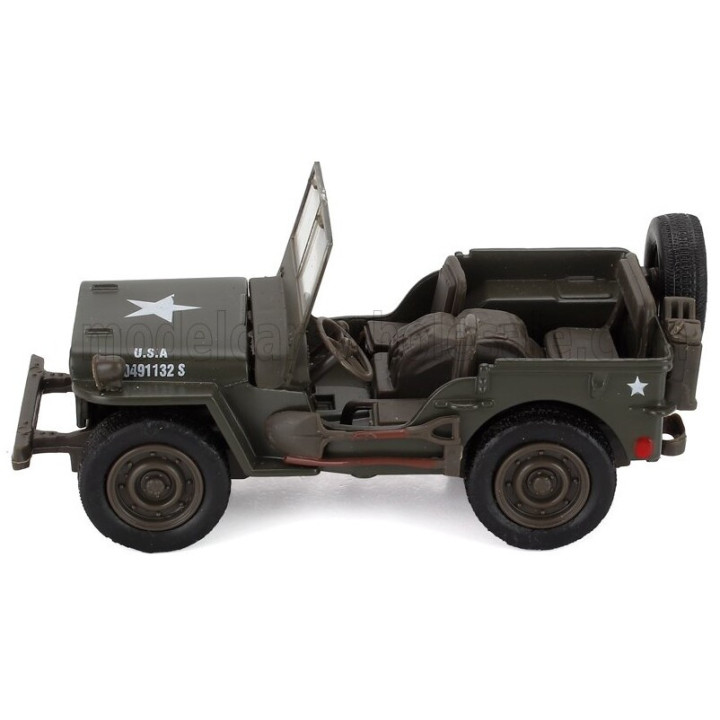 NEWRAY JEEP WILLYS 1949 - MILITARY GREEN 1/32