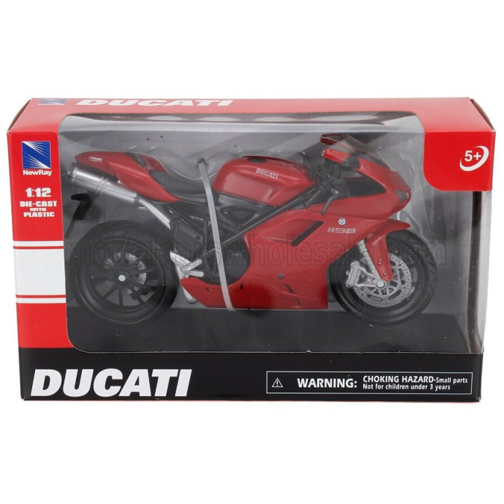 NEWRAY DUCATI 1198 2011 - RED 1/12