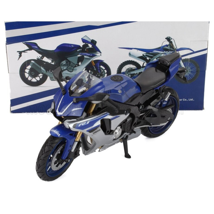 NEWRAY YAMAHA YZF-R1 2004 - BLUE SILVER 1/12