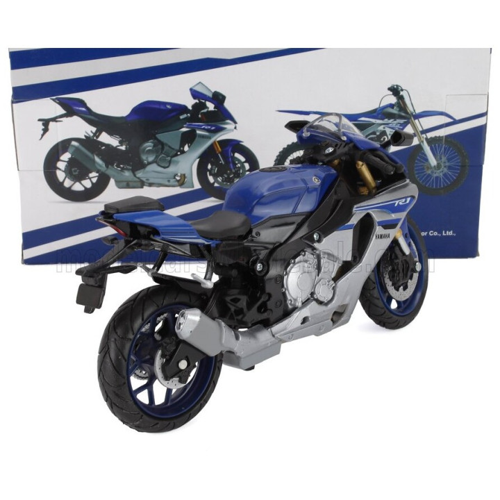 NEWRAY YAMAHA YZF-R1 2004 - BLUE SILVER 1/12
