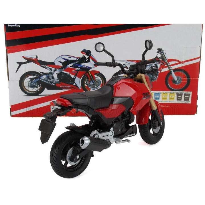 NEWRAY HONDA GROM 2013 - RED BLACK 1/12