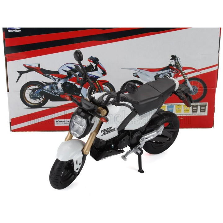 NEWRAY HONDA GROM 2013 - WHITE BLACK 1/12