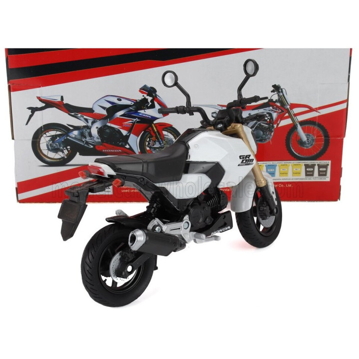 NEWRAY HONDA GROM 2013 - WHITE BLACK 1/12