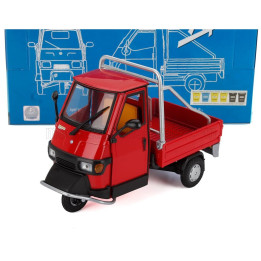NEWRAY PIAGGIO APE 50 CROSS COUNTRY 1994 - RED BLACK 1/18