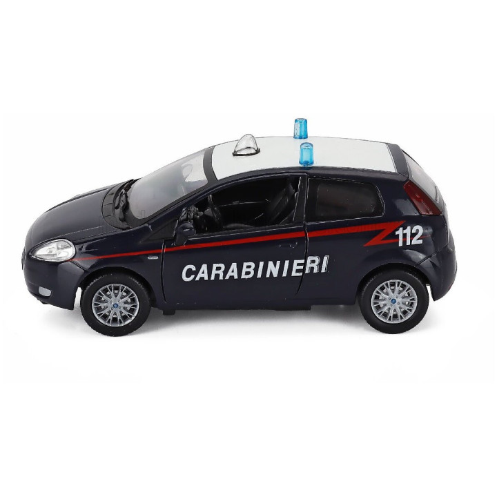 NEWRAY FIAT GRANDE PUNTO CARABINIERI - POLICE 2006 - BLUE 1/24