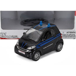 NEWRAY SMART II FORTWO POLIZIA PENITENZIARIA - POLICE 2007 - BLUE 1/24