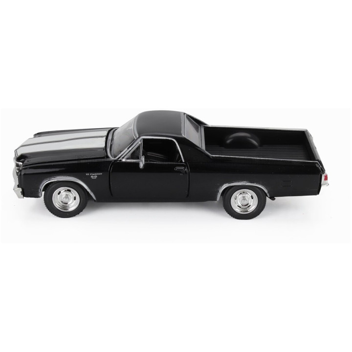 NEWRAY CHEVROLET EL CAMINO SS PICK-UP 1970 - BLACK 1/24
