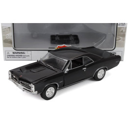 NEWRAY PONTIAC GTO 1966 - BLACK 1/24