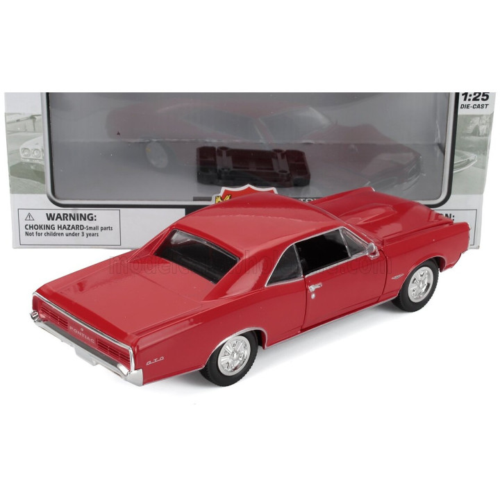 NEWRAY PONTIAC GTO 1966 - RED 1/24
