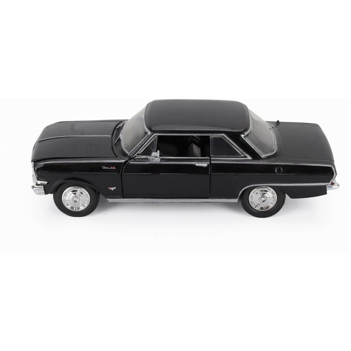 NEWRAY CHEVROLET CHEVY NOVA SS 1964 - BLACK 1/24