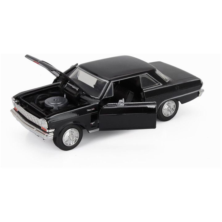 NEWRAY CHEVROLET CHEVY NOVA SS 1964 - BLACK 1/24