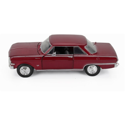 NEWRAY CHEVROLET CHEVY NOVA SS 1964 - RED MET 1/24
