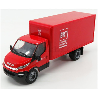 NEWRAY IVECO FIAT NEW DAILY CASSONATO VAN BRT 2014 - RED 1/36