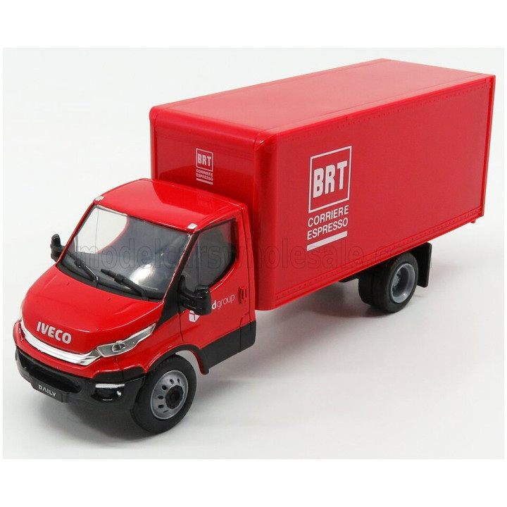 NEWRAY IVECO FIAT NEW DAILY CASSONATO VAN BRT 2014 - RED 1/36