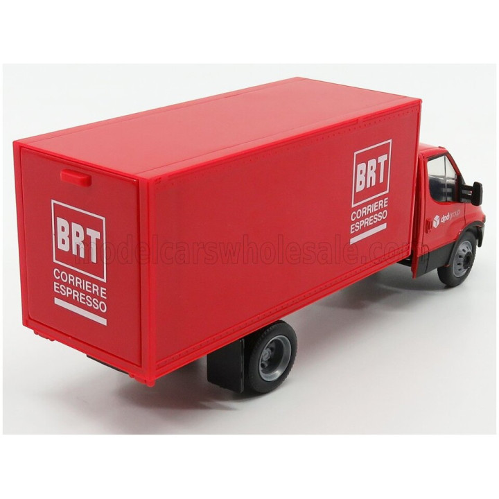 NEWRAY IVECO FIAT NEW DAILY CASSONATO VAN BRT 2014 - RED 1/36