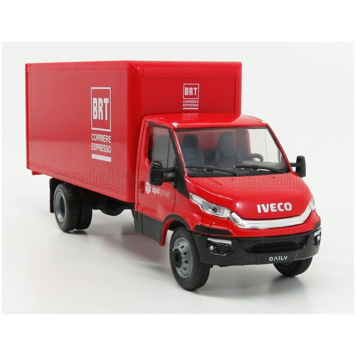 NEWRAY IVECO FIAT NEW DAILY CASSONATO VAN BRT 2014 - RED 1/36