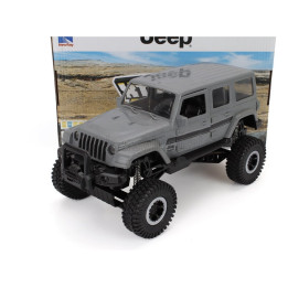 NEWRAY JEEP WRANGLER UNLIMITED SAHARA 2017 - GREY 1/14
