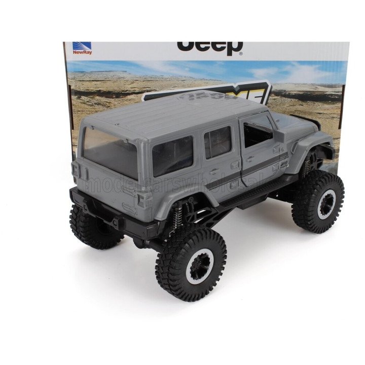 NEWRAY JEEP WRANGLER UNLIMITED SAHARA 2017 - GREY 1/14