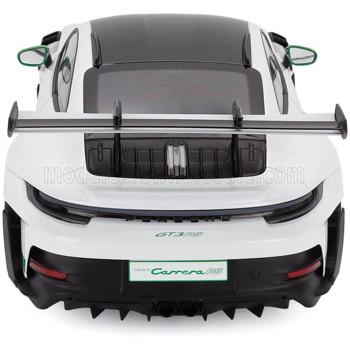 NOREV PORSCHE 911 992 GT3 RS COUPE 2022 - WHITE GREEN 1/12