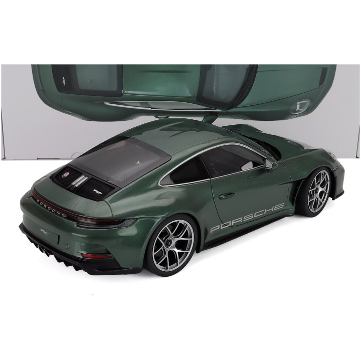NOREV PORSCHE 911 992 S/T COUPE 2023 - MALACHITE GREEN 1/12
